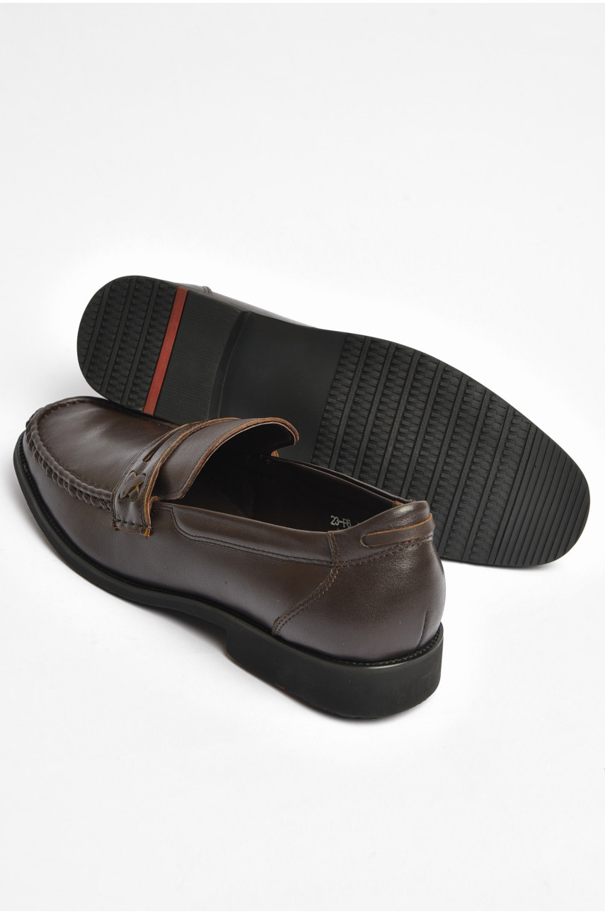 Туфли мужские коричневого цвета 7177-1 202754