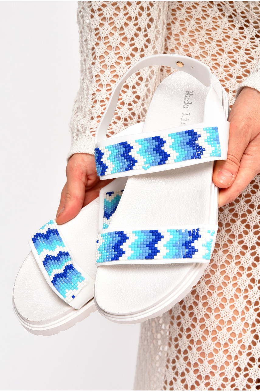 Босоножки женские белого цвета асорти 202831