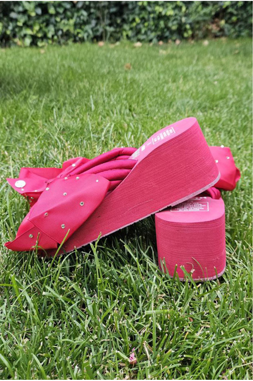 Вьетнамки женские красного цвета 202832 Вьетнамки женские красного цвета 202832