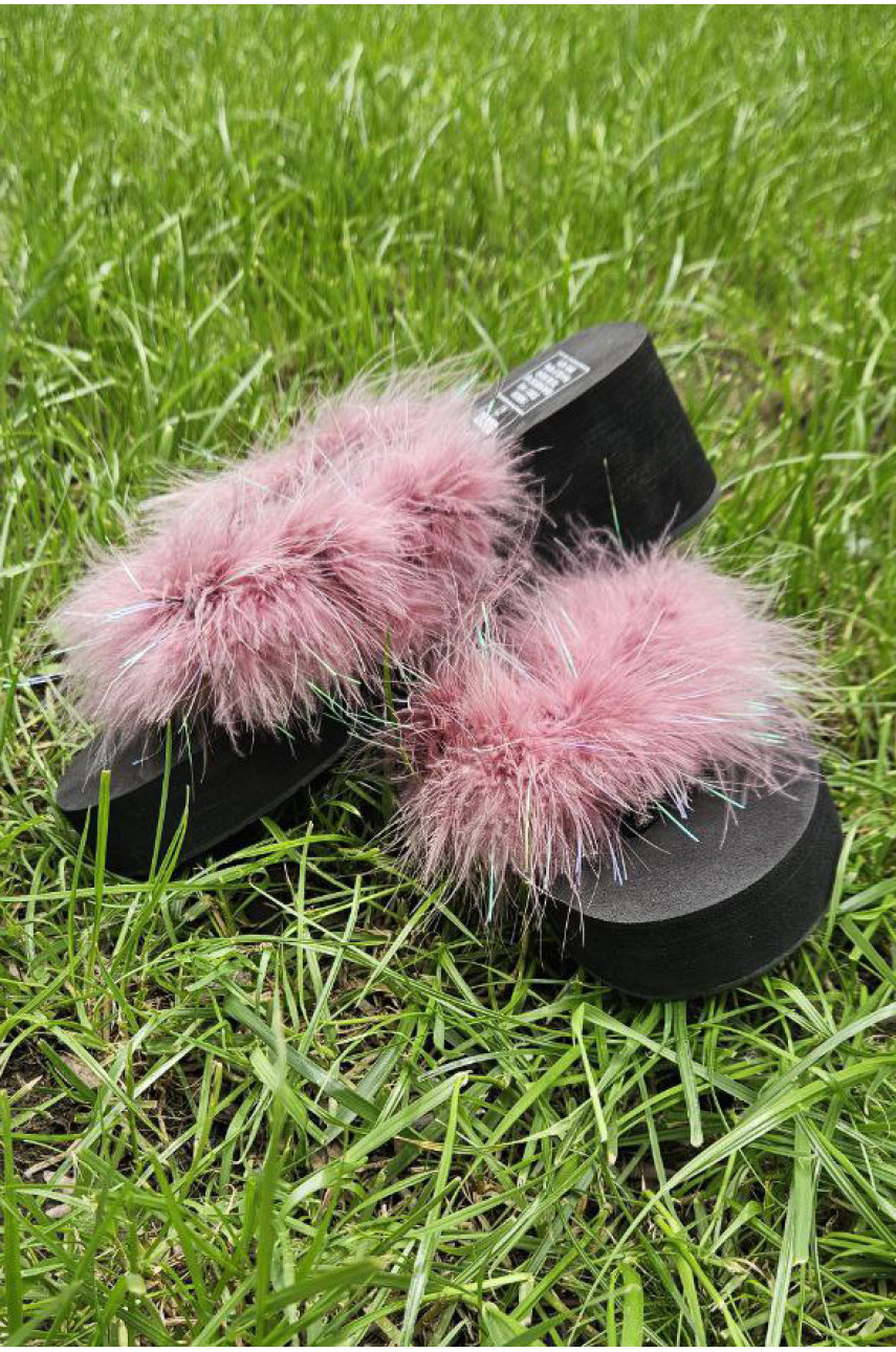 Шлепки женские черного цвета 202837