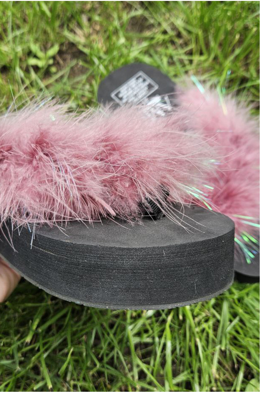 Шлепки женские черного цвета 202837