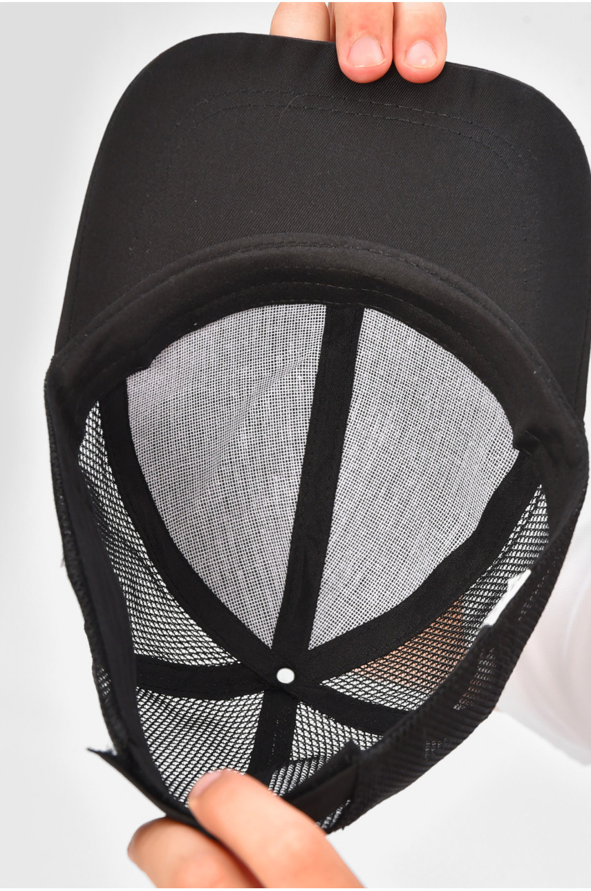 Кепка мужская черного цвета 11-129 202856 Кепка мужская черного цвета 11-129 202856