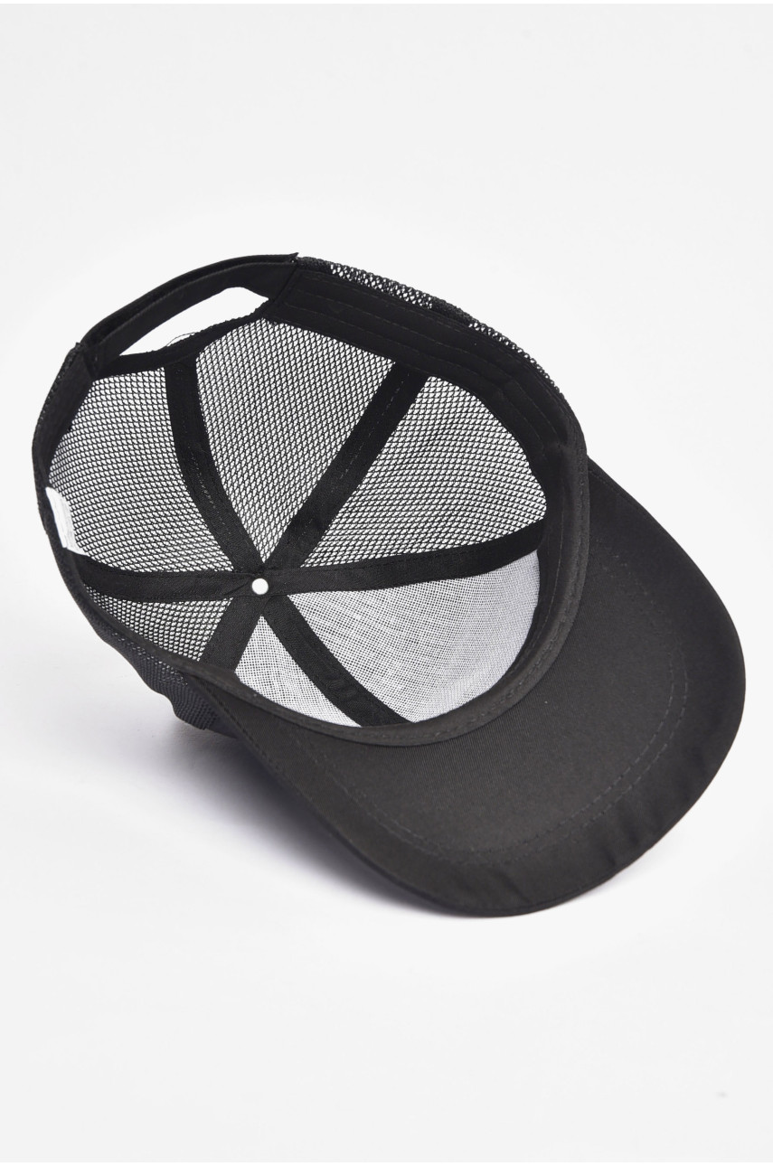 Кепка мужская черного цвета 11-129 202856 Кепка мужская черного цвета 11-129 202856