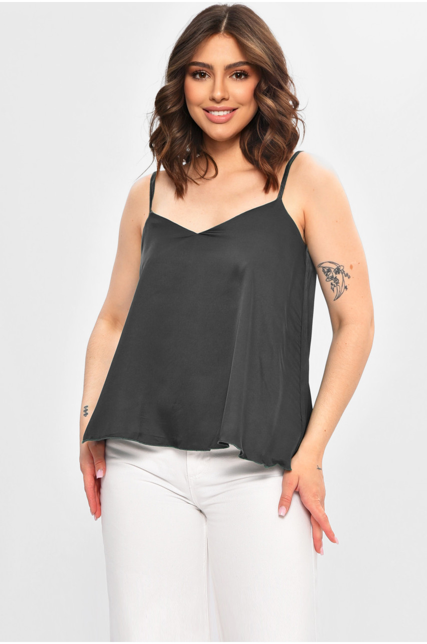 Майка женская черного цвета 202889