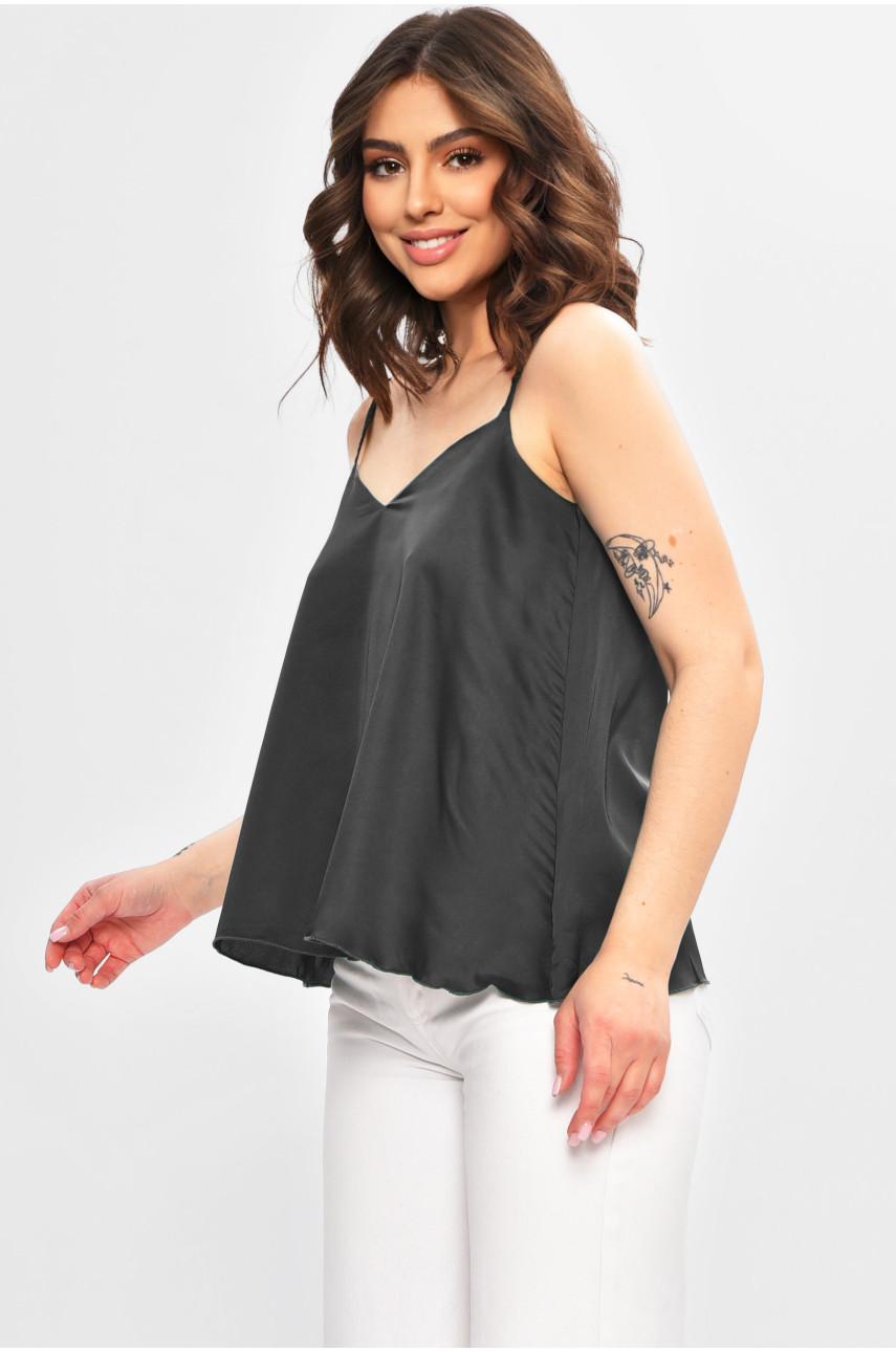 Майка женская черного цвета 202889