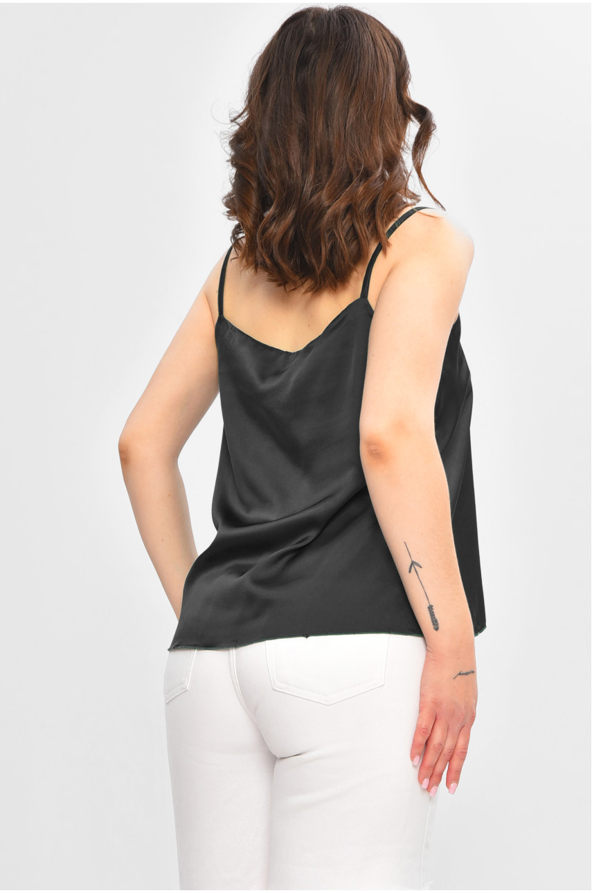 Майка женская черного цвета 202889