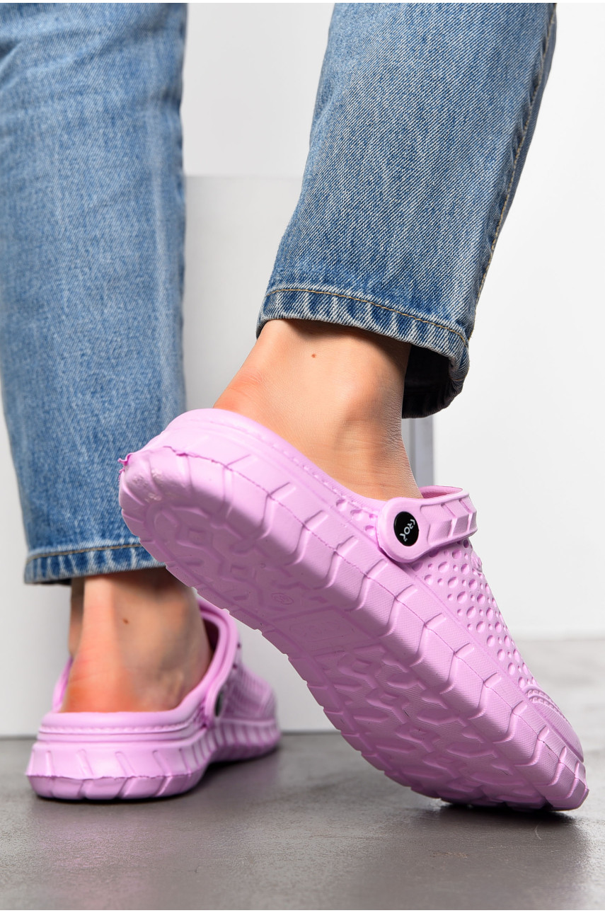 Кроксы женские розового цвета Уценка С-62 202949 Кроксы женские розового цвета Уценка С-62 202949