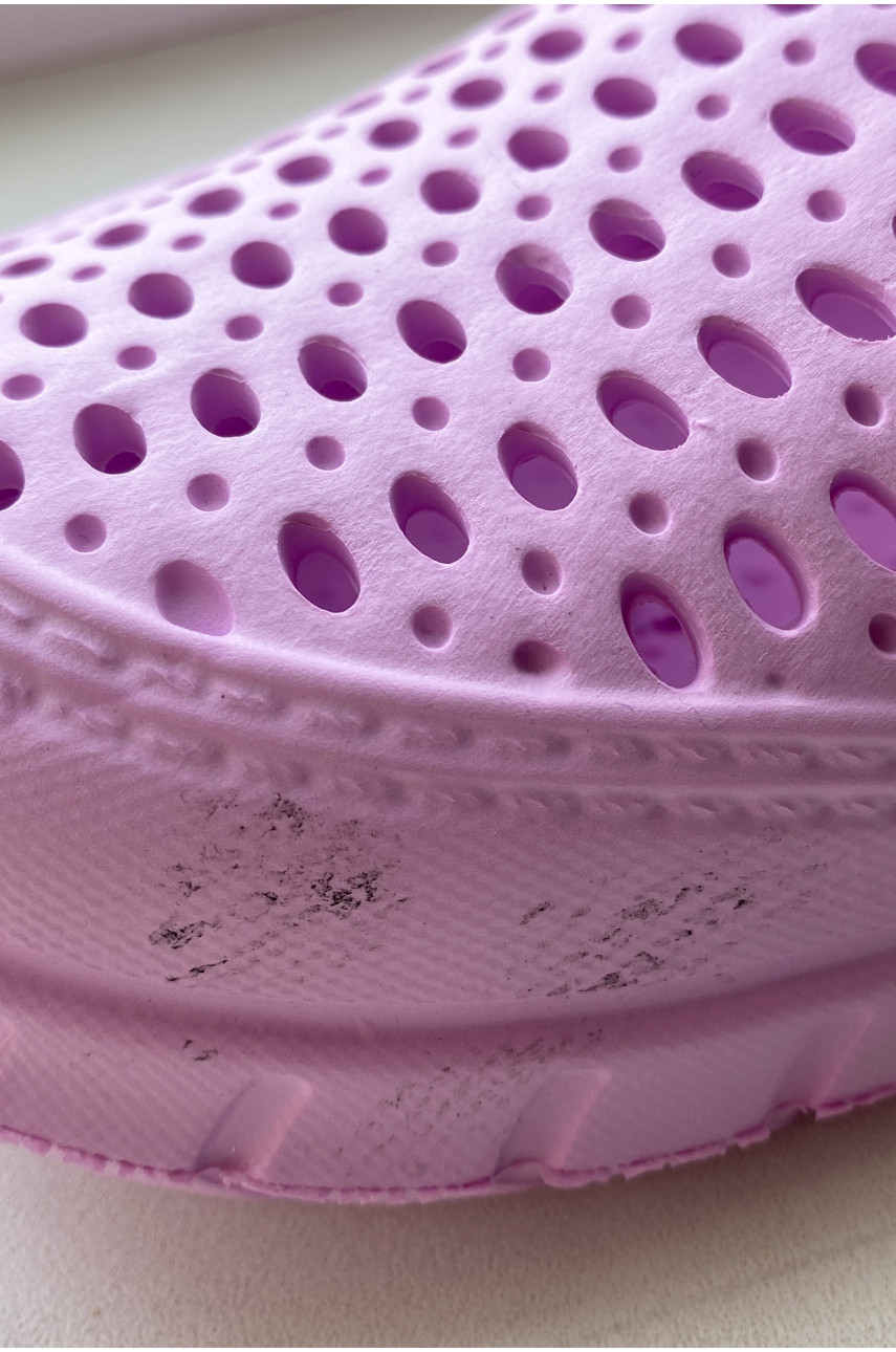 Кроксы женские розового цвета Уценка С-62 202949 Кроксы женские розового цвета Уценка С-62 202949