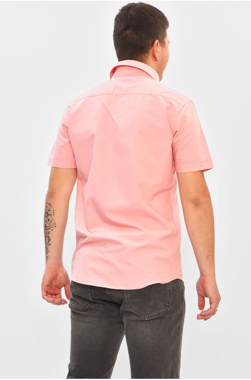 Рубашка мужская светло-розового цвета 2827 202952
