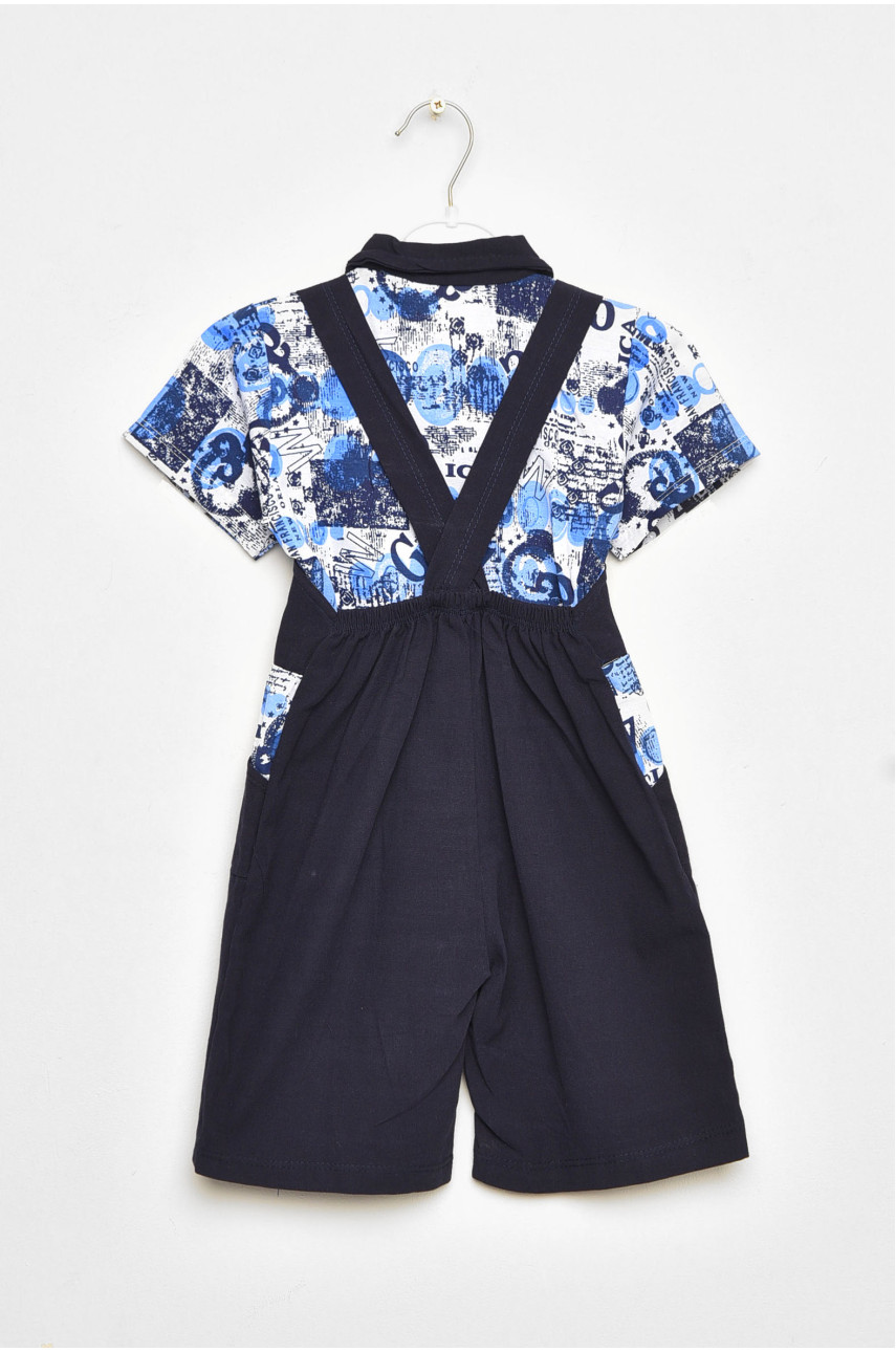 Костюм детский для мальчика темно-синего цвета асорті 202959