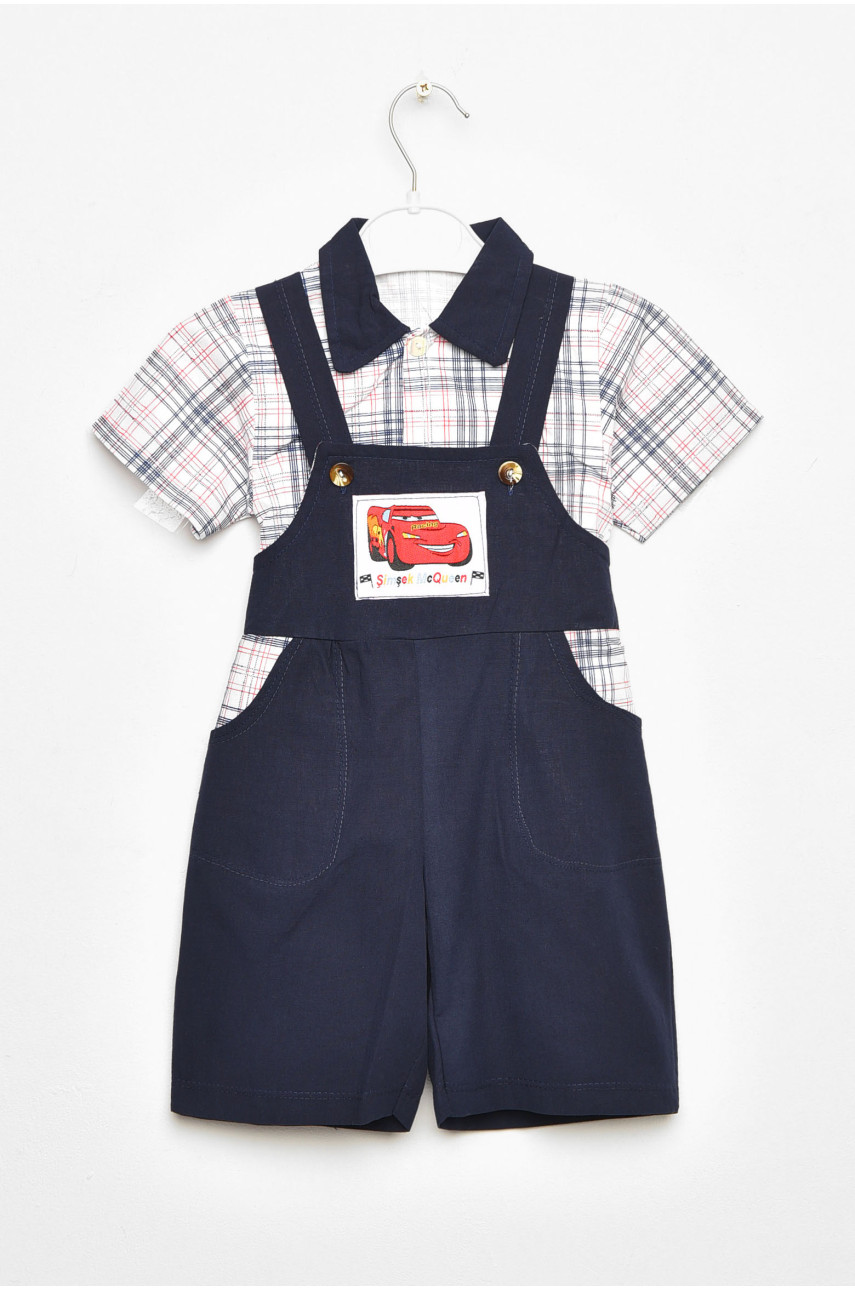 Костюм детский для мальчика темно-синего цвета асорті 202960