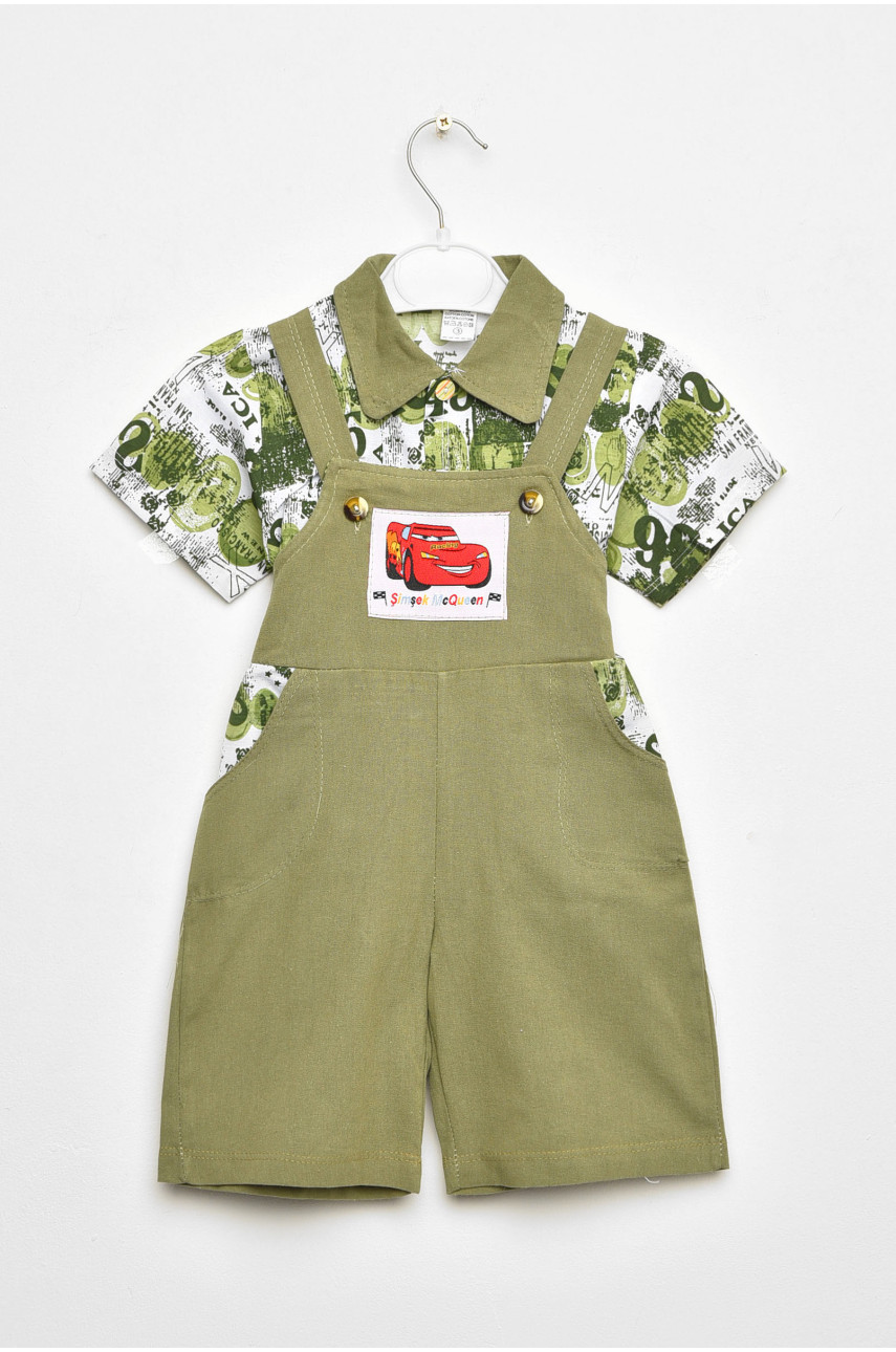 Костюм детский для мальчика цвета хаки асорті 202964