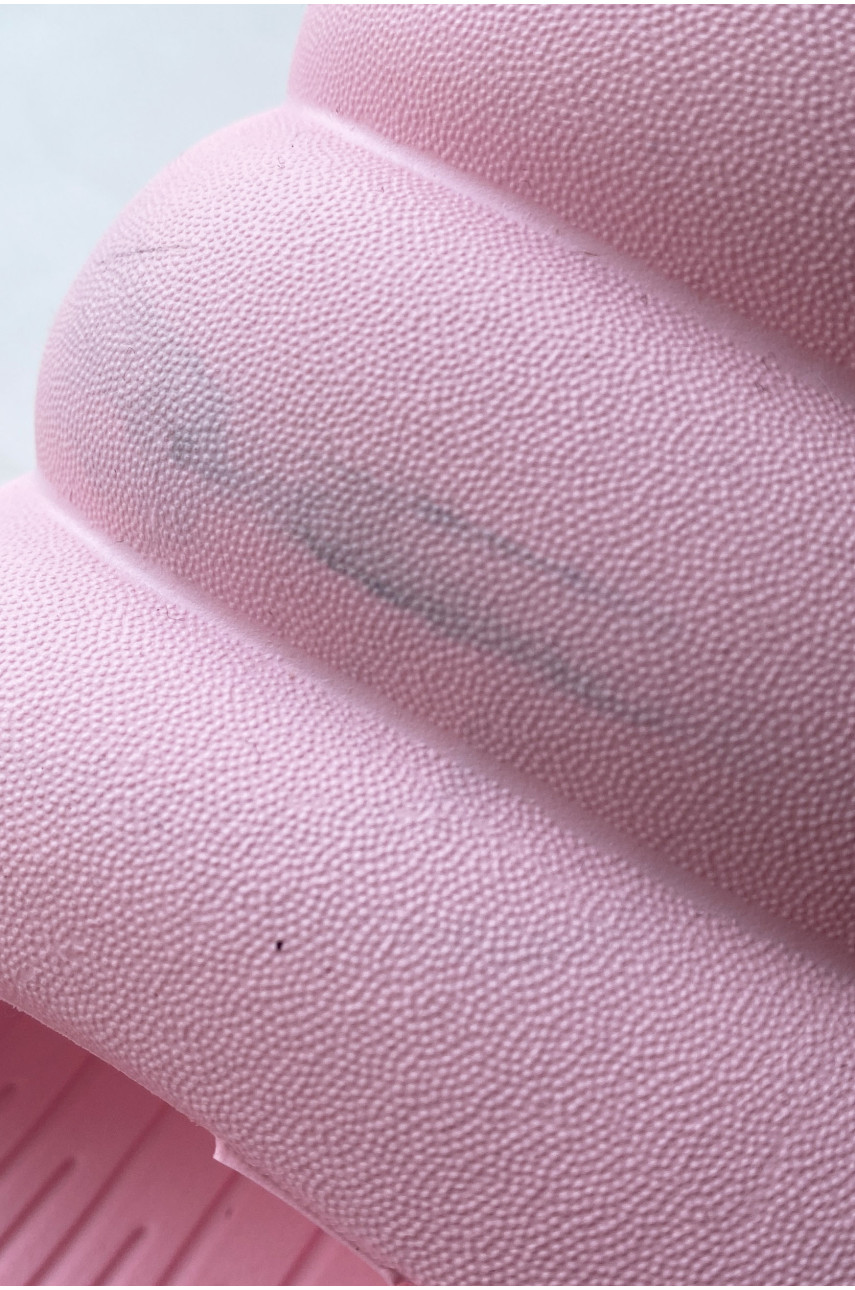 Шлепки пена женские розового цвета Уценка 202984 Шлепки пена женские розового цвета Уценка 202984