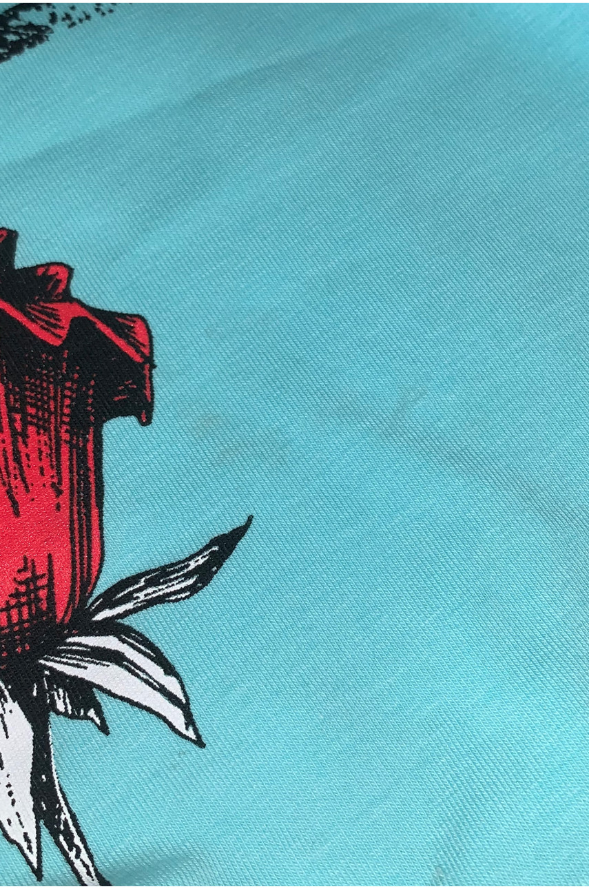 Платье женское голубого цвета Уценка 0560 203081 Платье женское голубого цвета Уценка 0560 203081