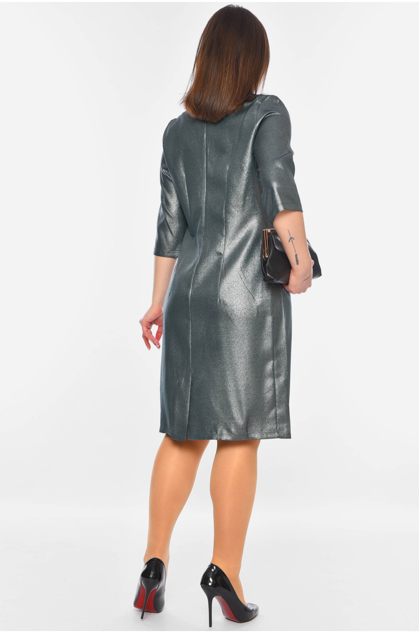 Платье женское зелёного цвета Уценка 115 203082