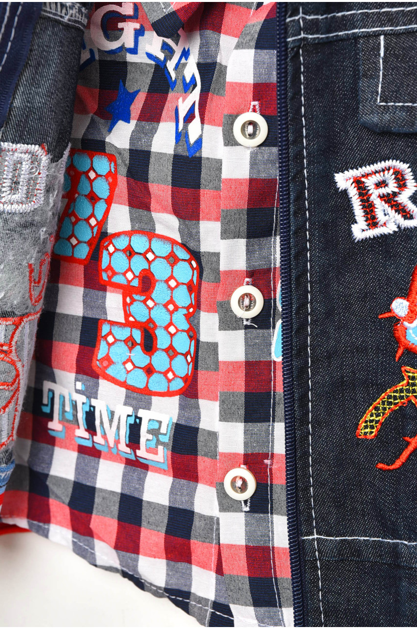 Костюм дитячий для хлопчика чорного кольору асорти 203113 Костюм дитячий для хлопчика чорного кольору асорти 203113