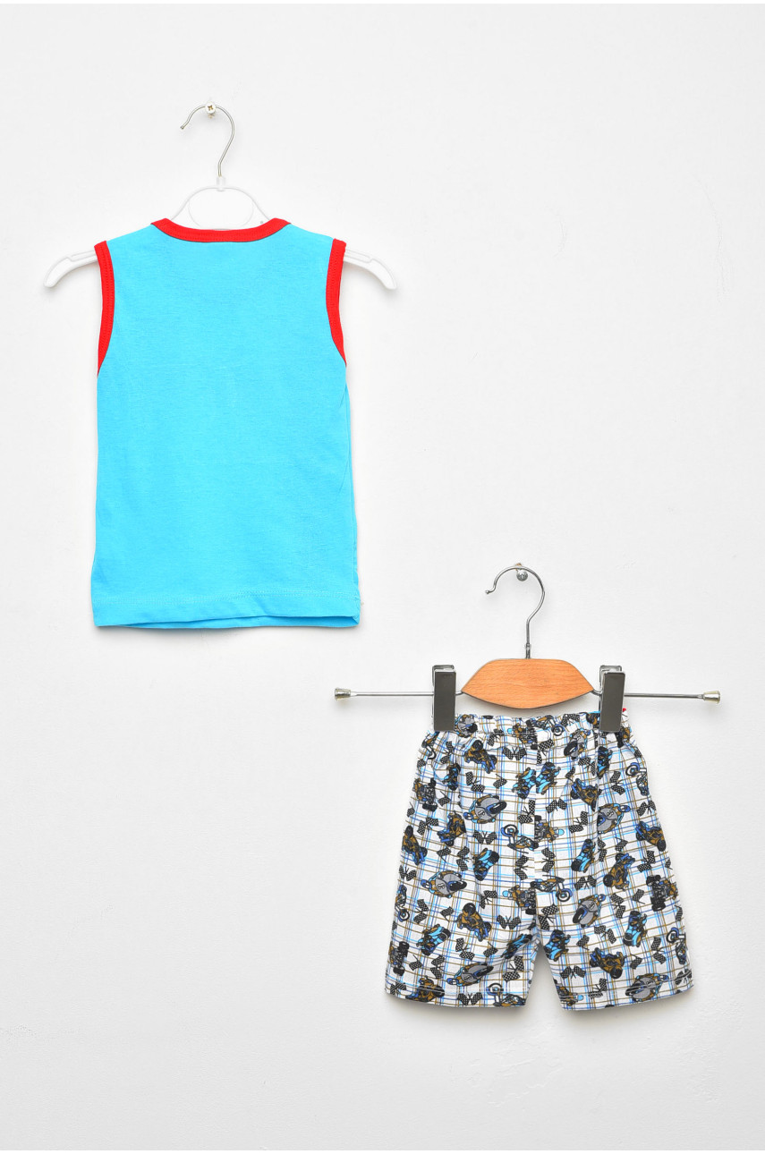 Костюм детский для мальчика голубого цвета асорти 203134