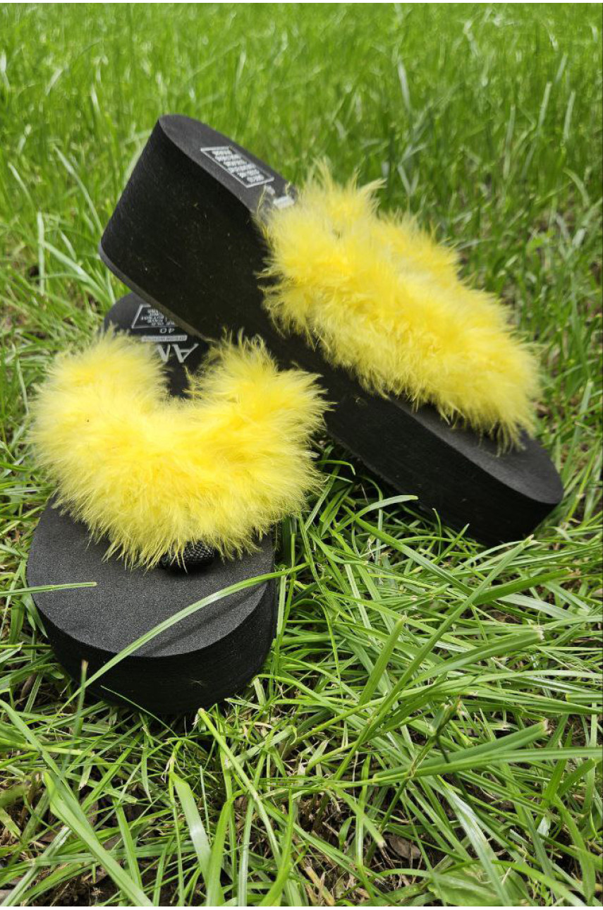 Шлепки женские черного цвета 203181