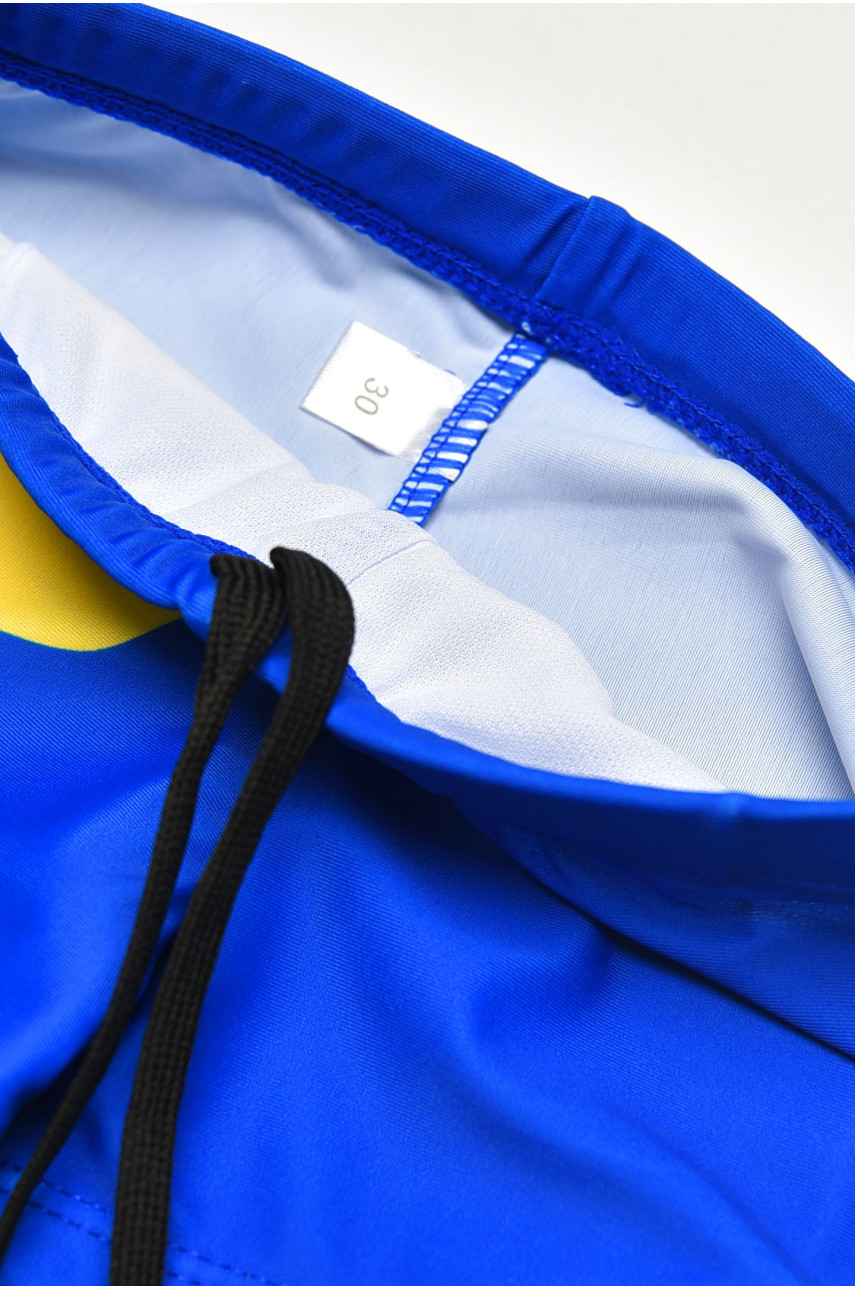 Плавки детские для мальчика синего цвета 8057 203245 Плавки детские для мальчика синего цвета 8057 203245