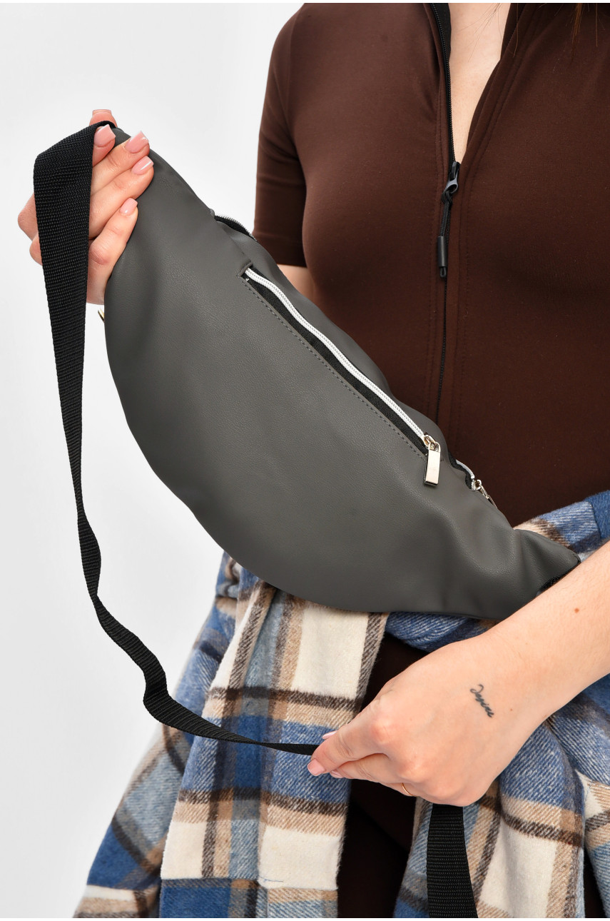 Бананка женская серого цвета 203261