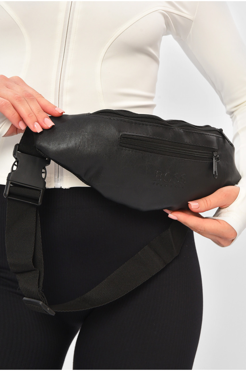 Бананка жіноча чорного кольору 203289 Бананка жіноча чорного кольору 203289