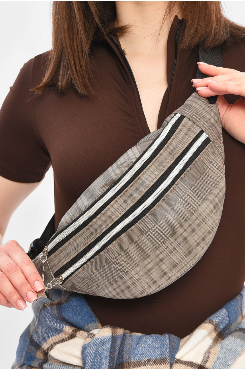 Бананка женская серого цвета 203297