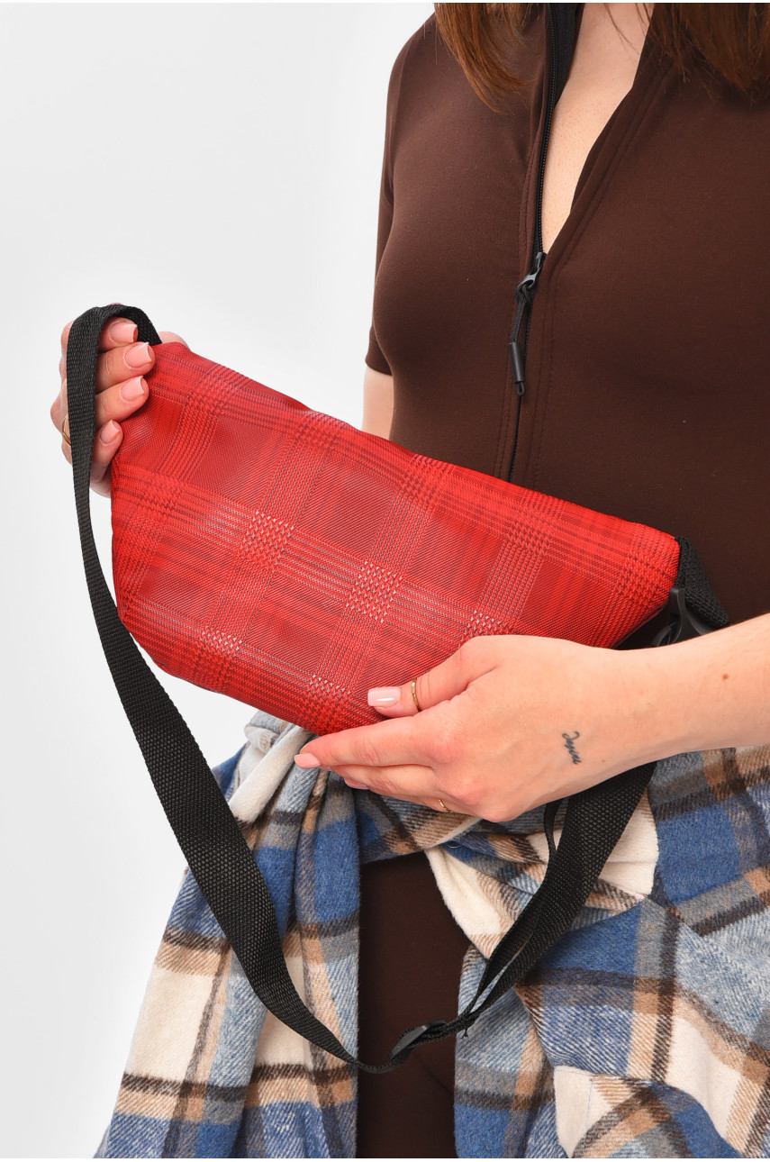 Бананка женская красного цвета 203313