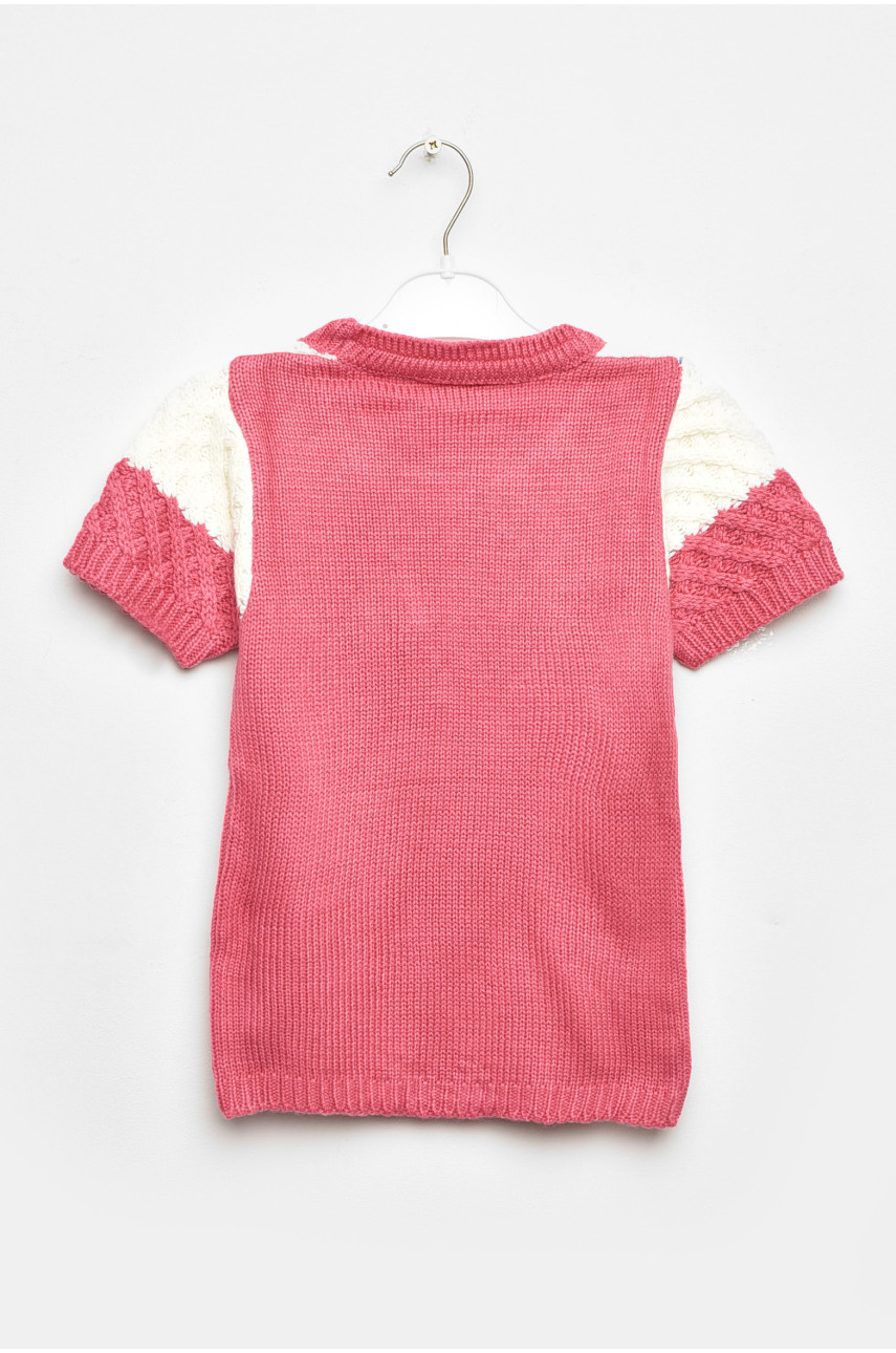 Кофта детская для девочки светло-розового цвета 406 203364
