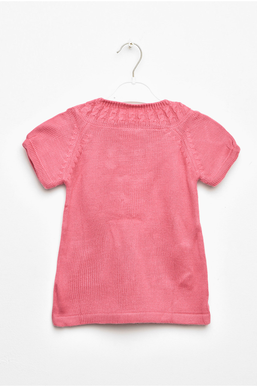 Кофта детская для девочки розового цвета 404 203371