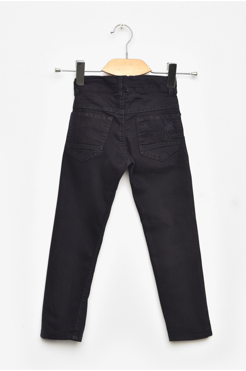 Штаны детские для мальчика тёмно-синего цвета асорті 203415