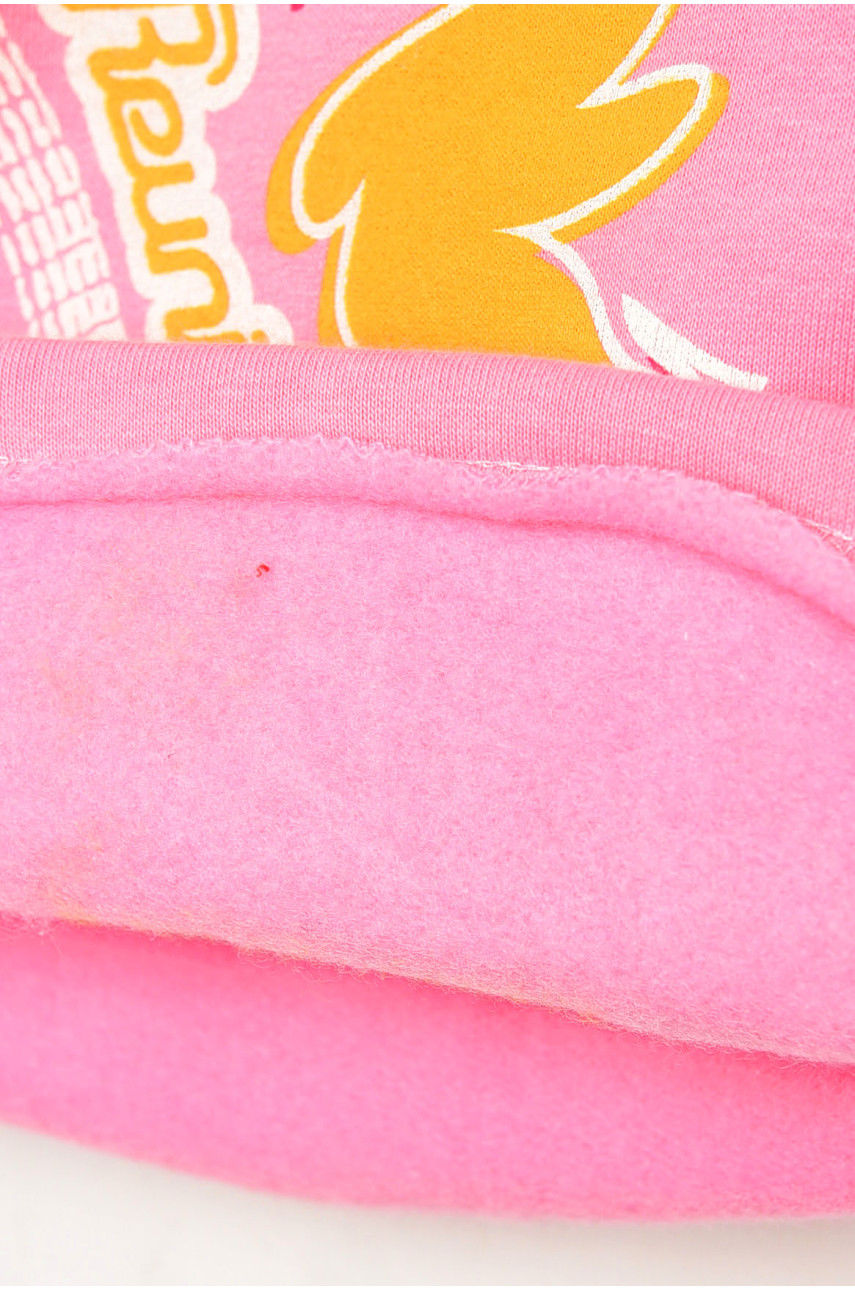 Костюм дитячий для дівчинки рожевого кольору на флісі асорті 203466