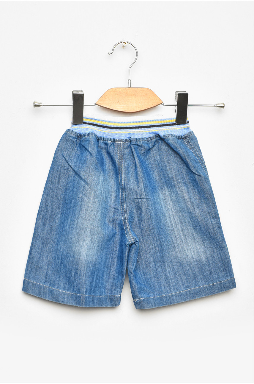 Шорты джинсовые детские синего цвета асорти 203486