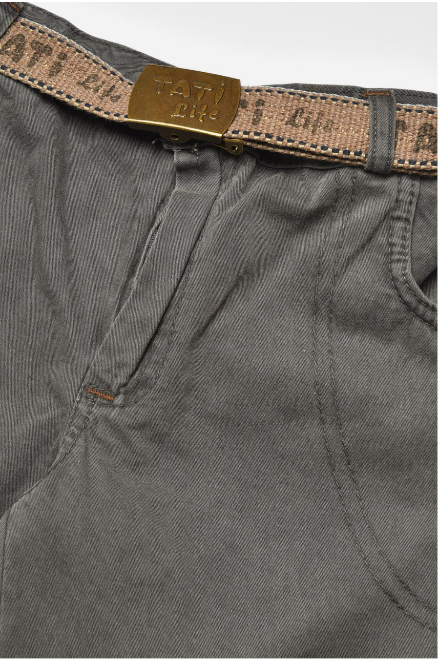 Бриджи детские для мальчика серого цвета асорті 203489