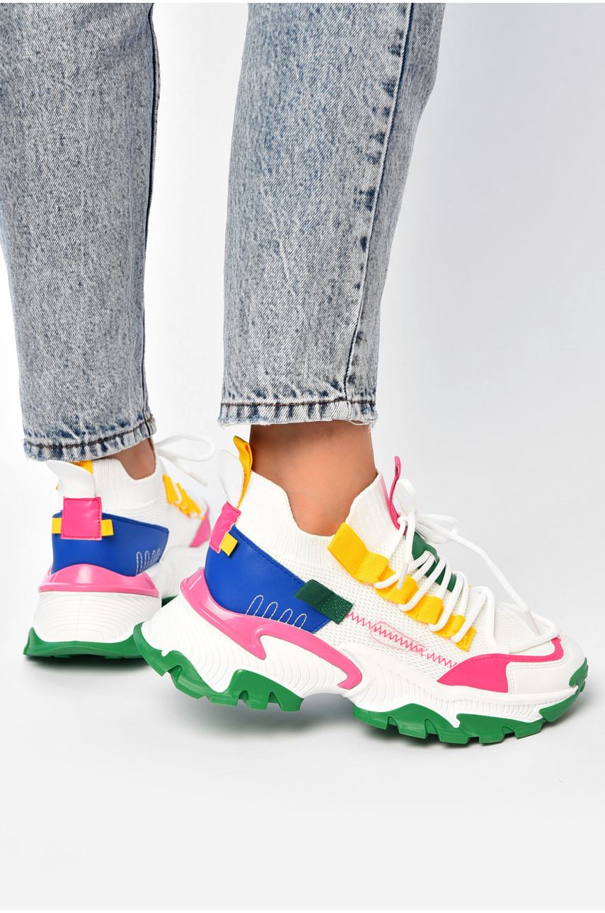 Кроссовки женские разноцветного цвета BL-322 203503 Кроссовки женские разноцветного цвета BL-322 203503