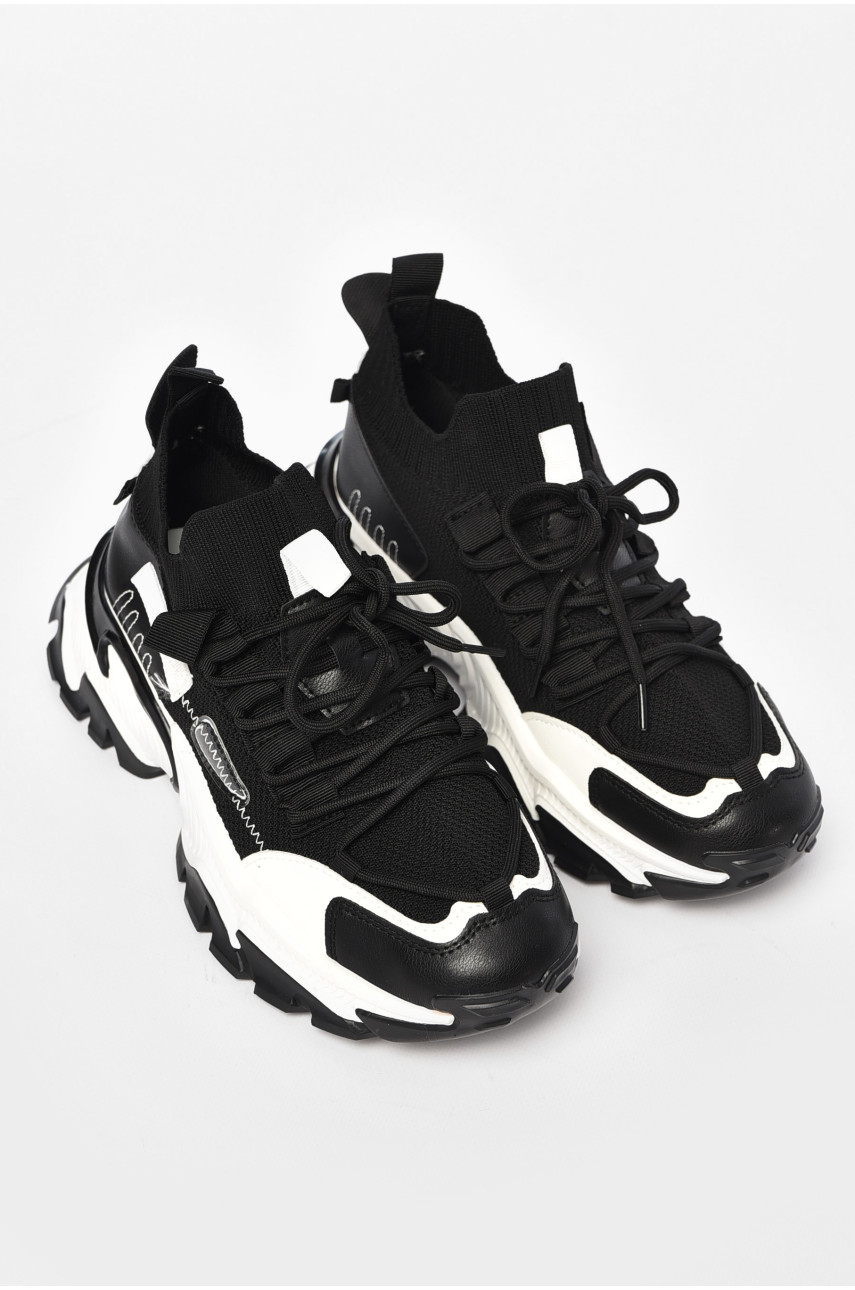 Кросівки жіночі чорного кольору BL-322 203505 Кросівки жіночі чорного кольору BL-322 203505