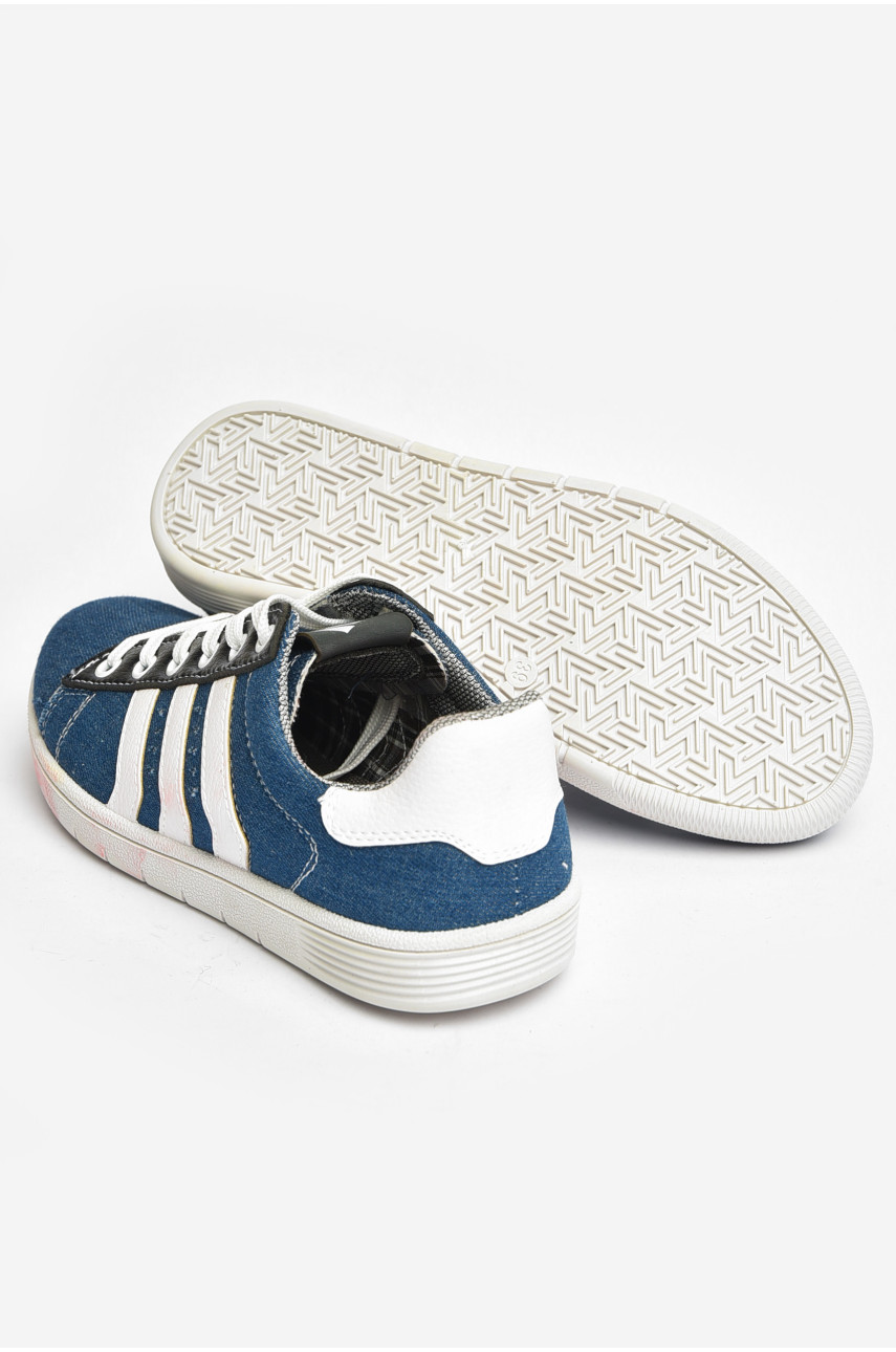 Кроссовки подросток для мальчика синего цвета 4202 203509 Кроссовки подросток для мальчика синего цвета 4202 203509