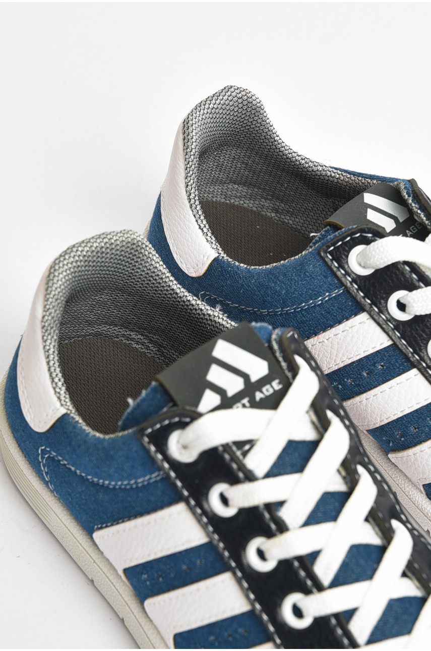 Кроссовки подросток для мальчика синего цвета 4202 203509 Кроссовки подросток для мальчика синего цвета 4202 203509