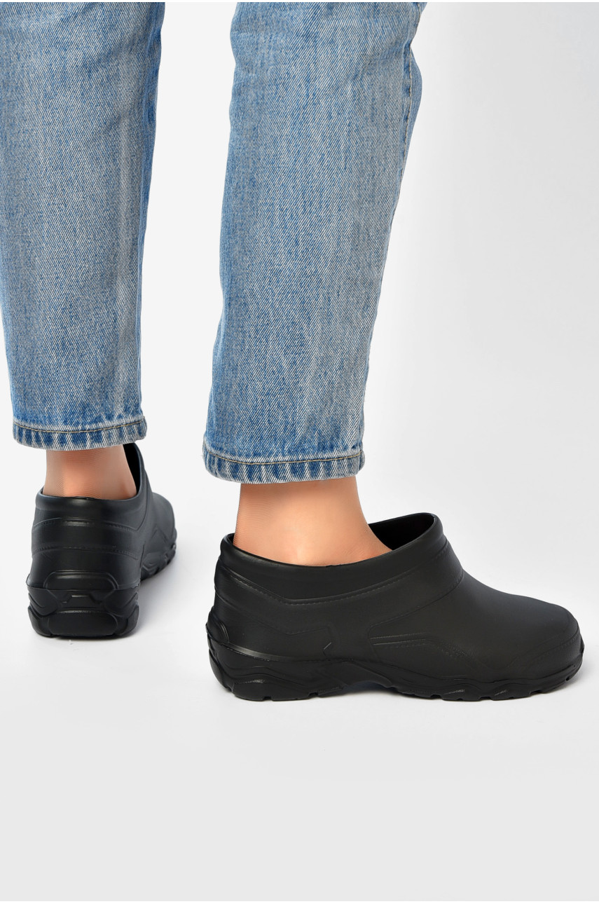 Калоші жіночі чорного кольору паяс 203519