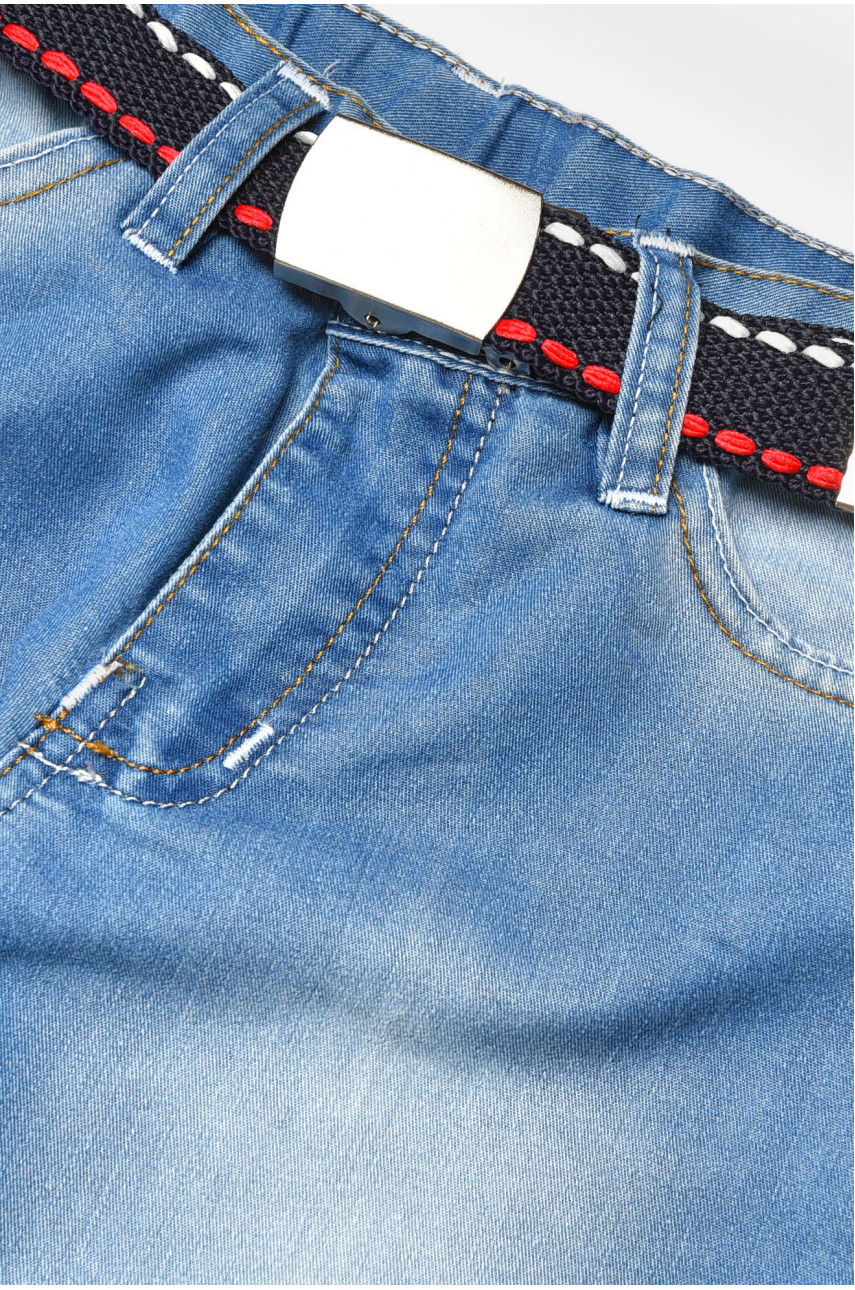 Джинсы детские для мальчика синего цвета асорті 203550