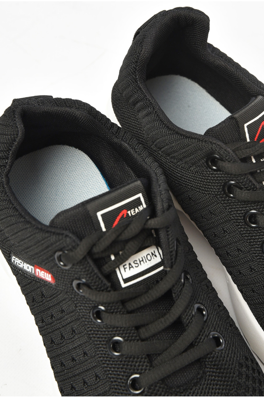 Кроссовки женские черного цвета текстиль 203581 Кроссовки женские черного цвета текстиль 203581