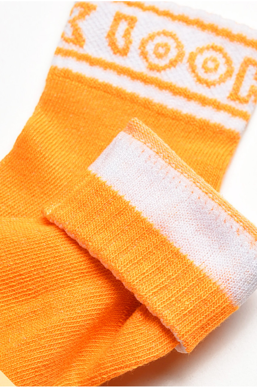 Шкарпетки дитячі демісезонні помаранчевого кольору 012-13 203601