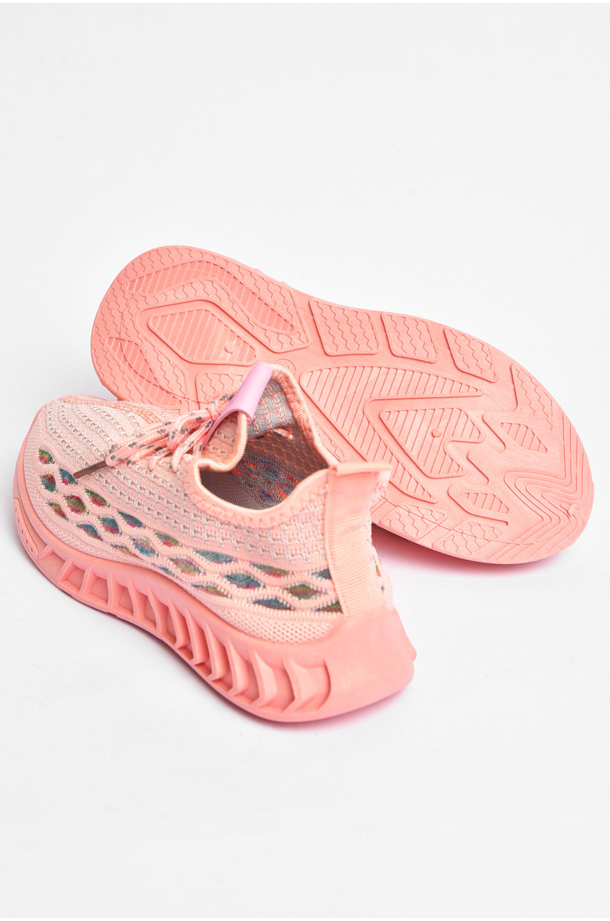 Кроссовки детские текстильные розового цвета HBBX1-6 203607 Кроссовки детские текстильные розового цвета HBBX1-6 203607