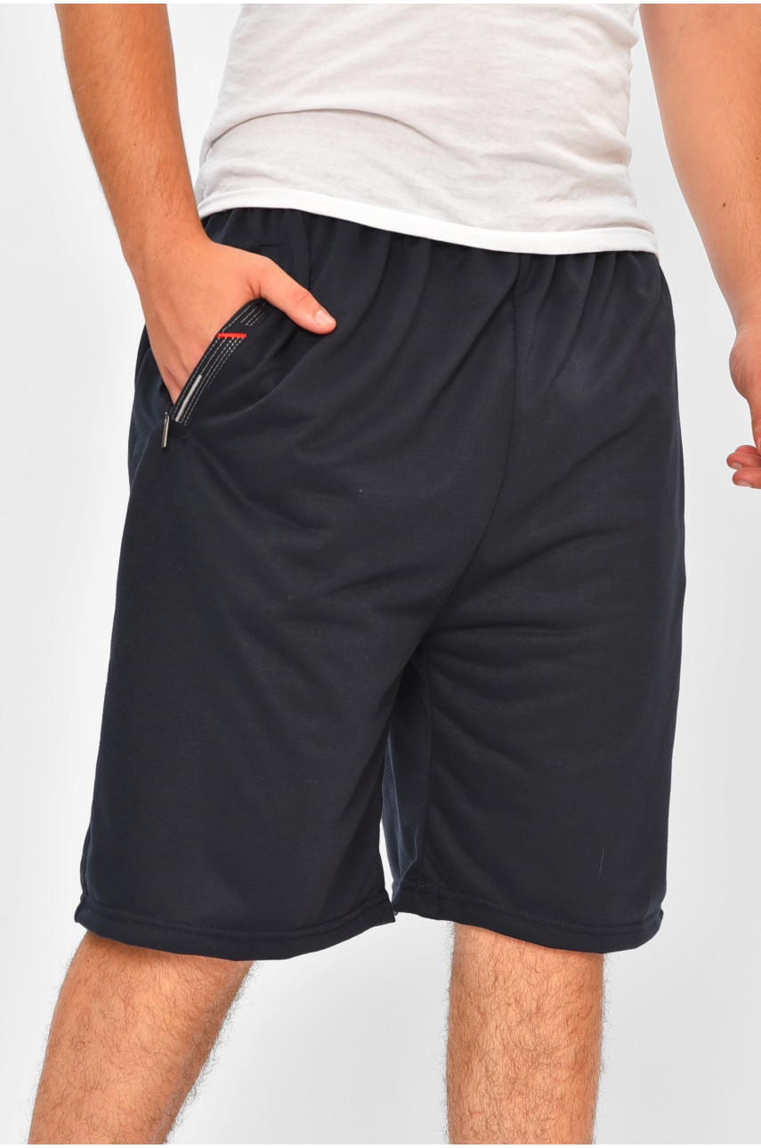Шорти чоловічі батальні темно-синього кольору 6680 203677