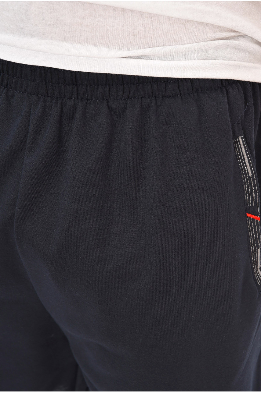 Шорти чоловічі батальні темно-синього кольору 6680 203677