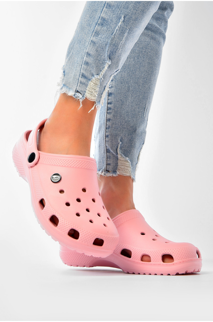 Крокси жіночі рожевого кольору 3001 203695