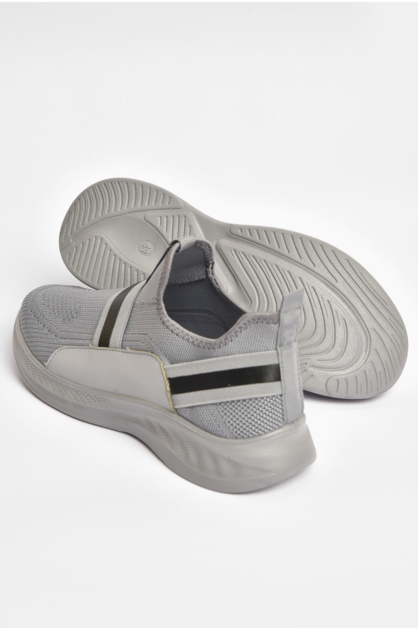 Кроссовки мужские серого цвета текстиль А24-5 203699 Кроссовки мужские серого цвета текстиль А24-5 203699