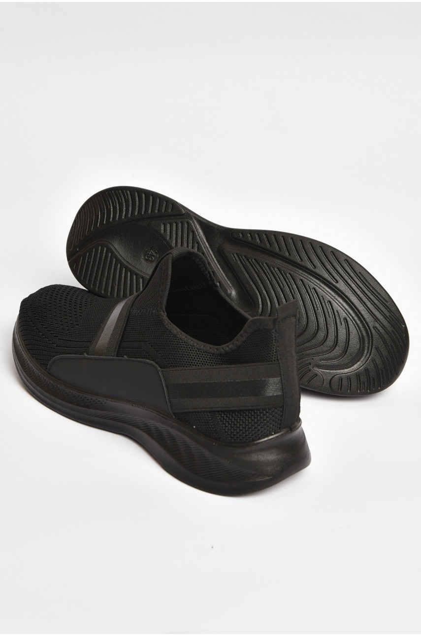 Кроссовки мужские черного цвета текстиль А24-1 203700 Кроссовки мужские черного цвета текстиль А24-1 203700