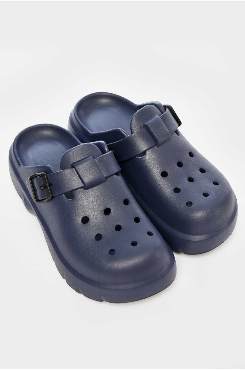 Сабо женские темно-синего цвета 2461-2 203718
