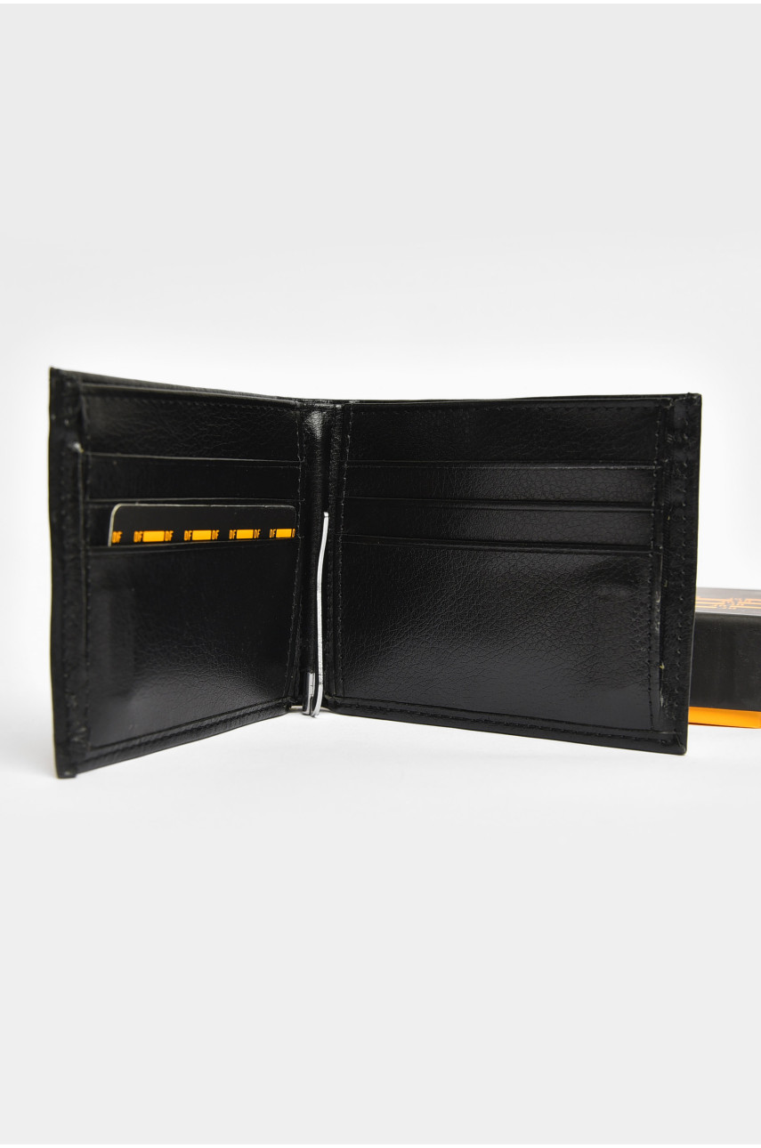 Кошелек мужской из экокожи черного цвета MD-27-A 203734