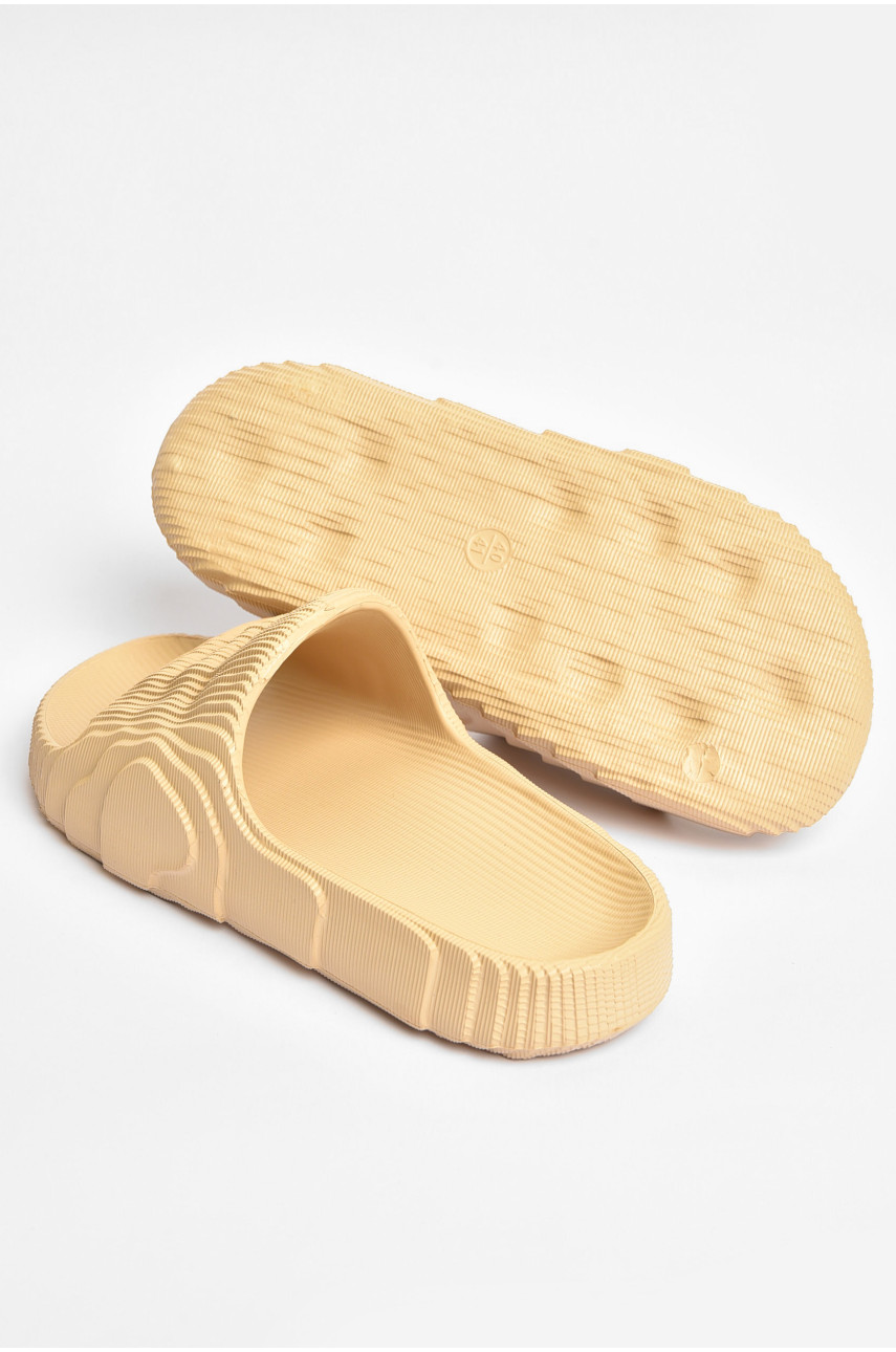Шлепанцы пена женские бежевого цвета 5045-2 203753 Шлепанцы пена женские бежевого цвета 5045-2 203753